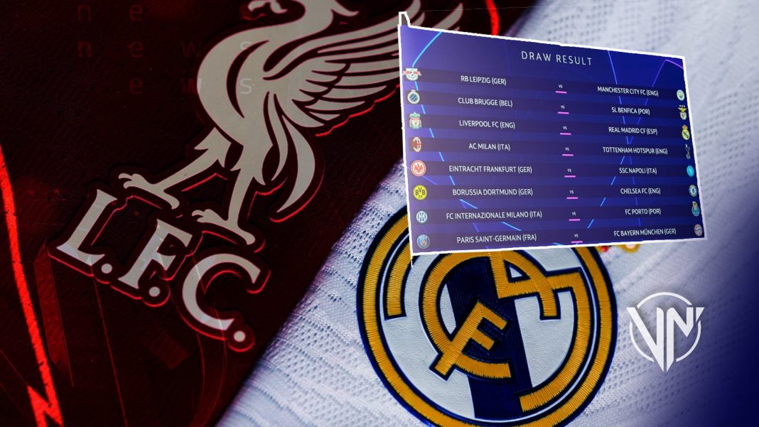 Octavos de Champions League vuelva a reencontrar al Real Madrid y Liverpool