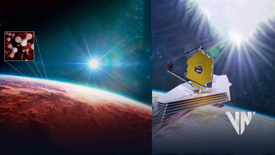Telescopio espacial revela dióxido de azufre en atmosfera de exoplaneta