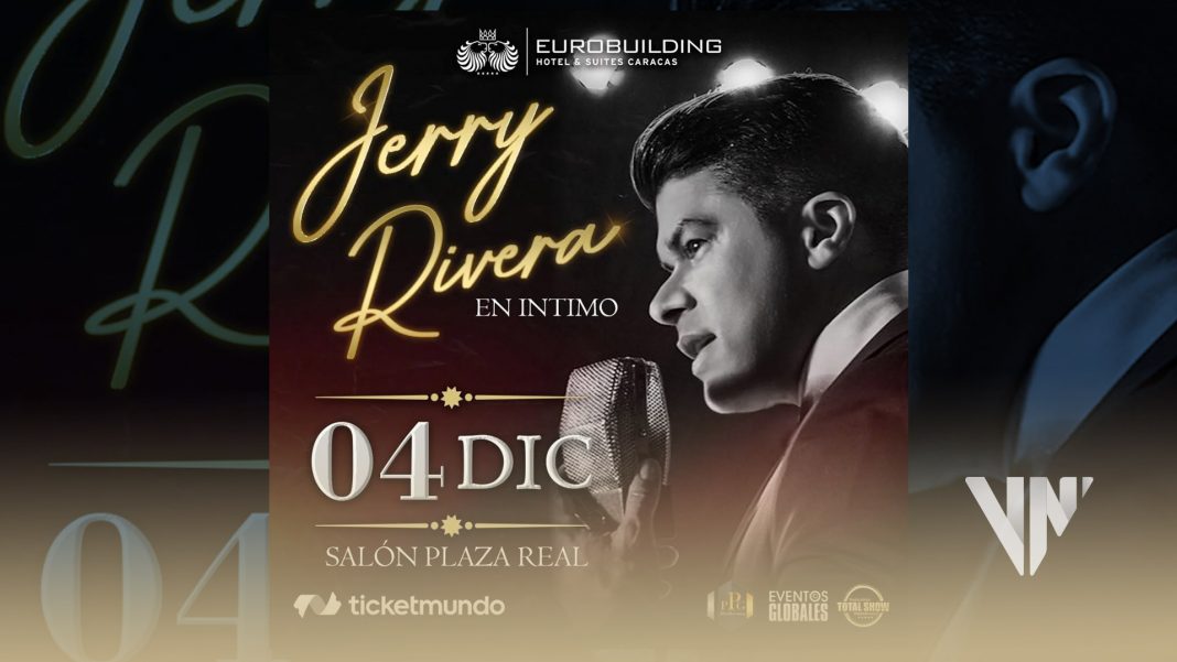 Jerry Rivera abre nueva fecha para concierto en Caracas