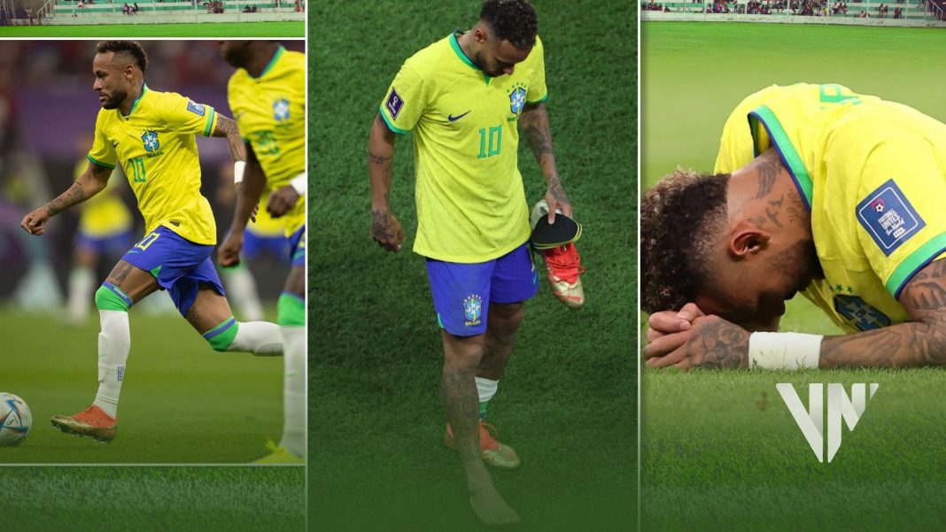 Neymar profundamente afectado por lesión en Qatar 2022