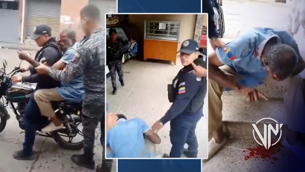 Dos PNB serán investigados por golpear a un anciano en Ruperto Lugo (+Video)