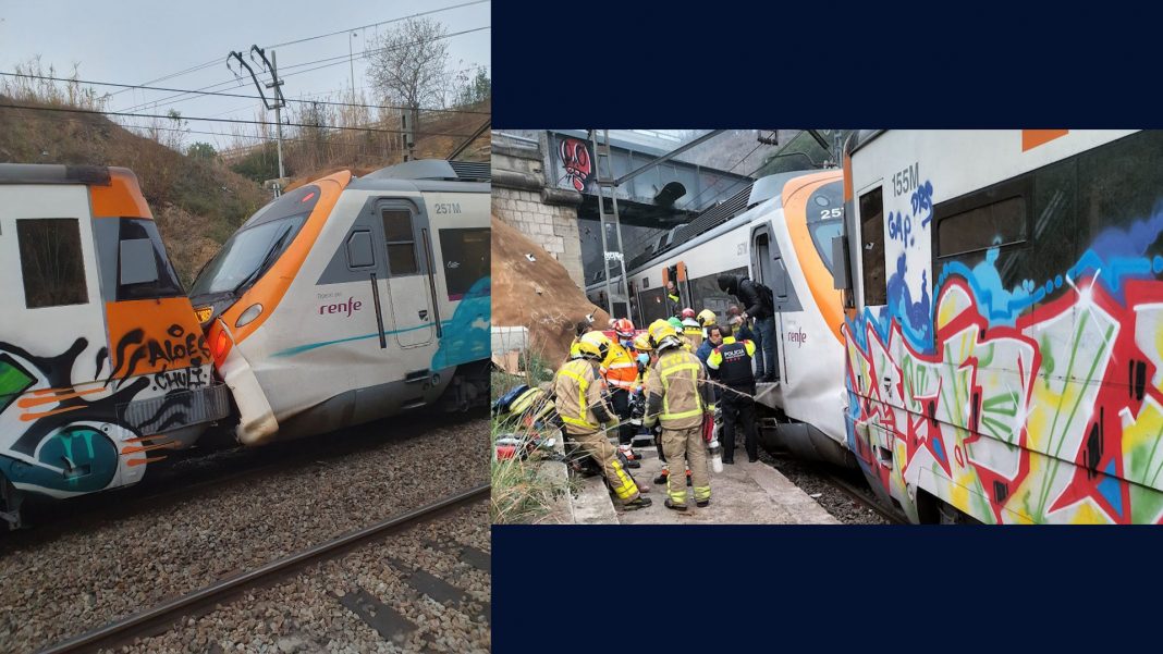 Choque de trenes en España deja al menos 150 heridos