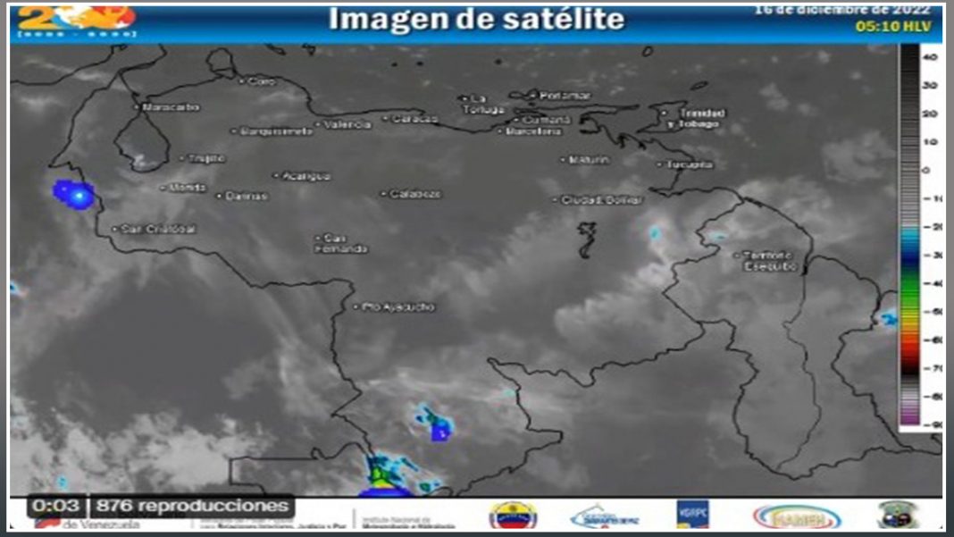 INAMEH: Viernes de nubosidad fragmentada y zonas despejadas