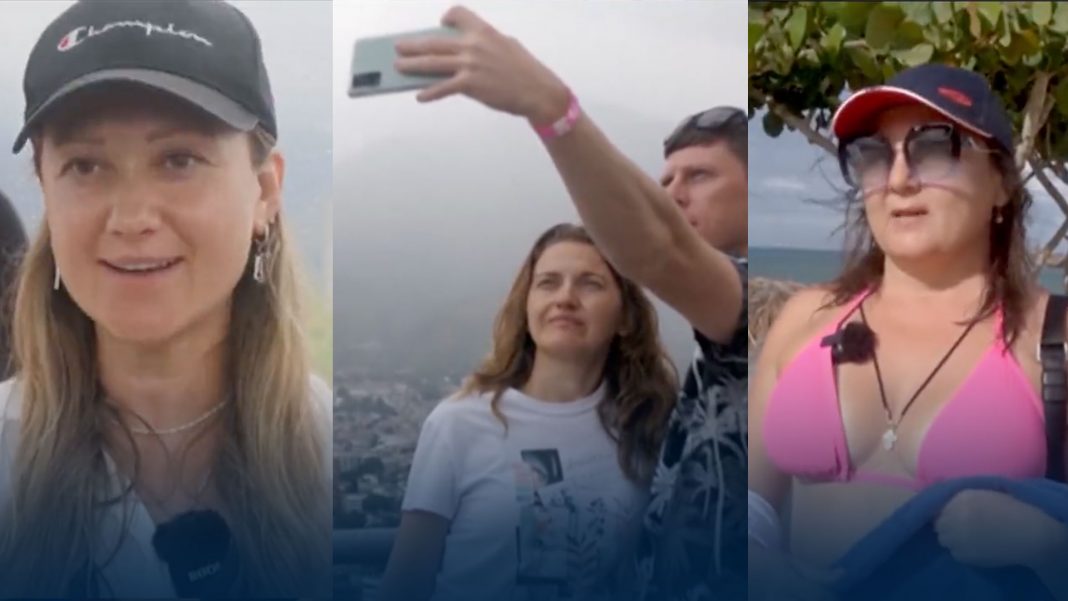 Turistas rusos en Venezuela: La gente nos hace sentir como en casa (+Video)