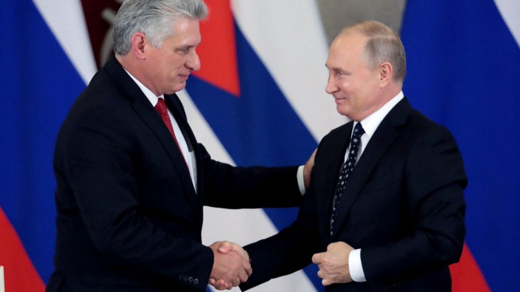 Díaz-Canel y Putin realzan cooperación bilateral vía telefónica