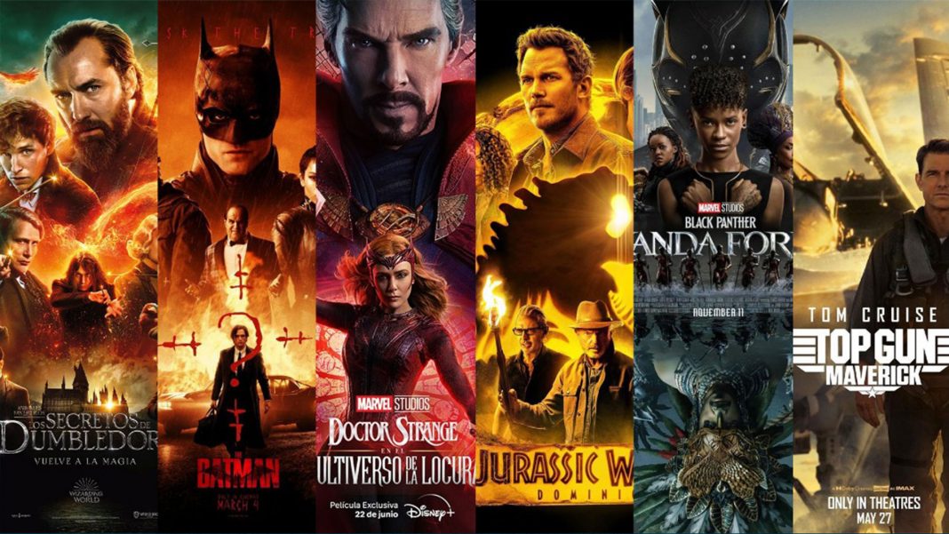 Estas son las 10 películas más taquilleras de 2022