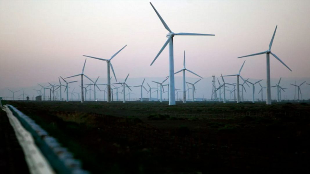 China parque energía eólica