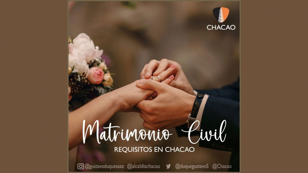 Alcaldía de Chacao celebrará boda colectiva para San Valentín