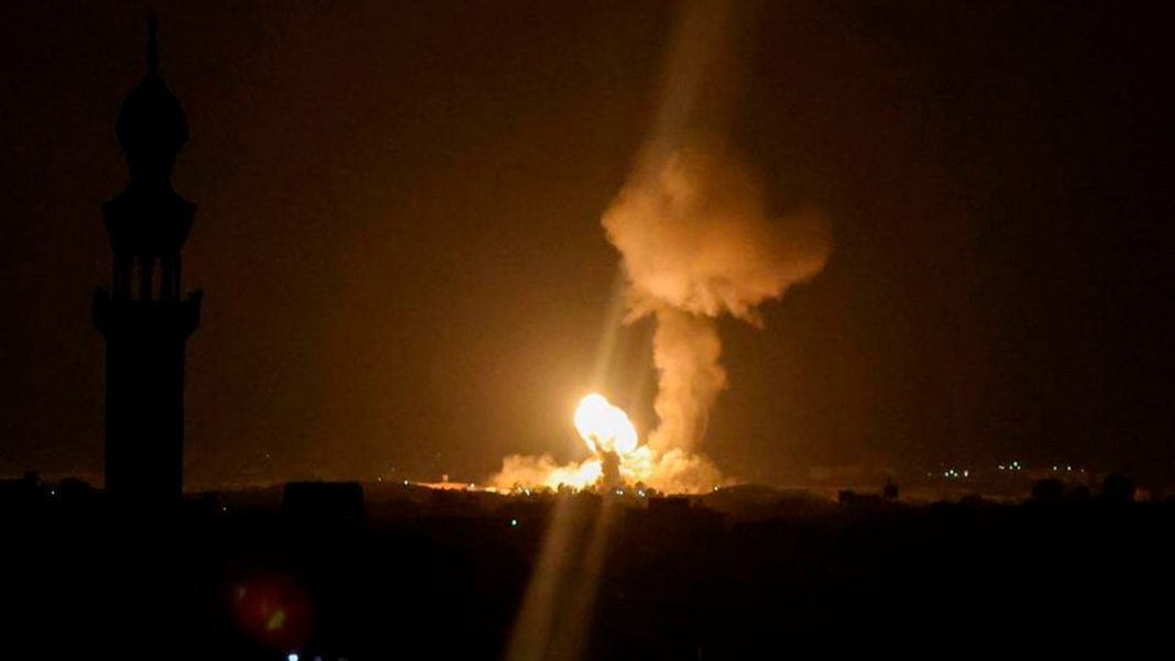 Israel despliega bombardeos contra Hamás en Franja de Gaza