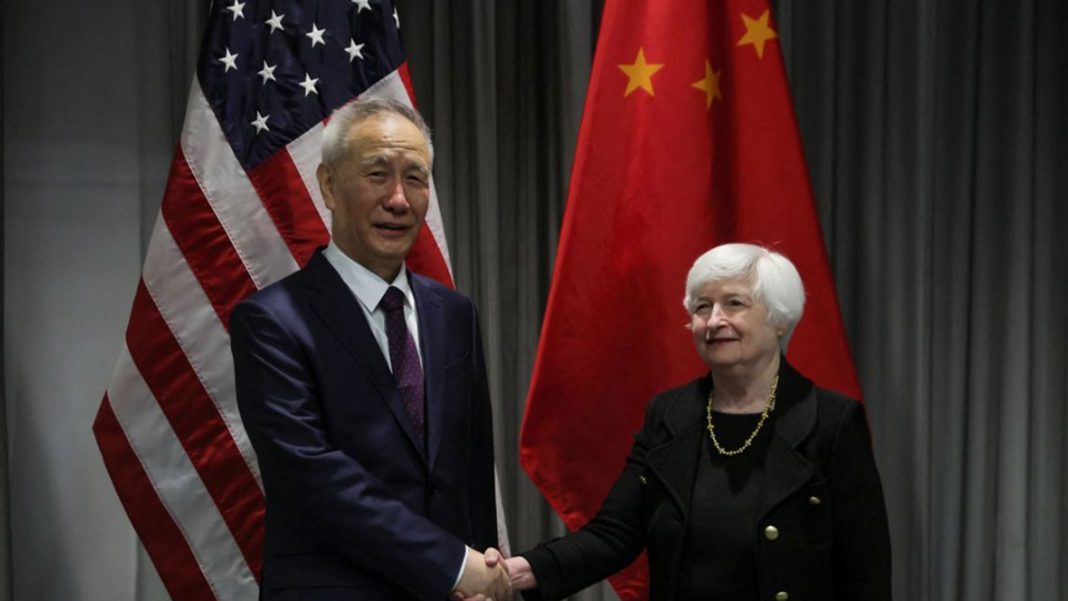 Estados Unidos busca bajar tensiones económicas con China