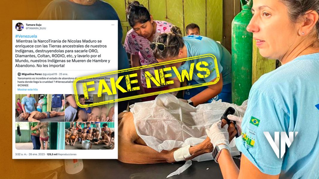 Tamara Sujú culpa a Maduro en un fake news sobre matanza a yanomamis en Brasil