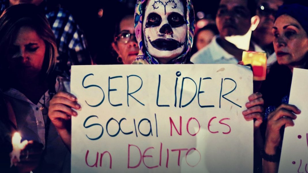 Colombia asesinato líder social