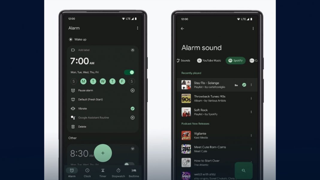 Reloj de Google permitirá grabar tu propio sonido de alarma