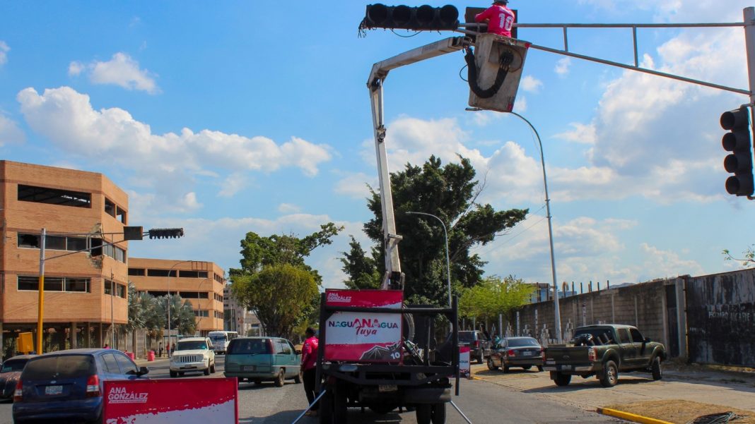 Alcaldía de Naguanagua intensifica mantenimiento y reparación de semáforos