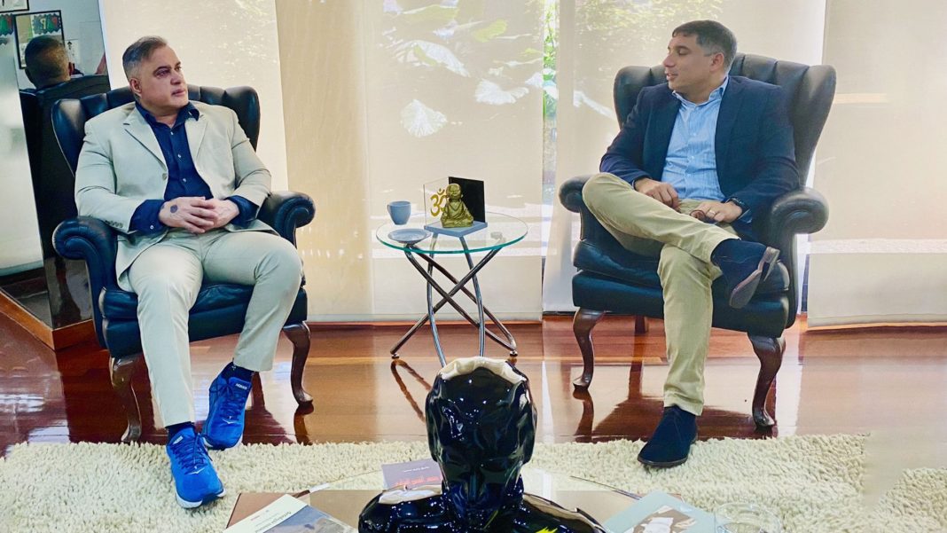 Fiscal Tarek William Saab se reunió con el Presidente de PDVSA