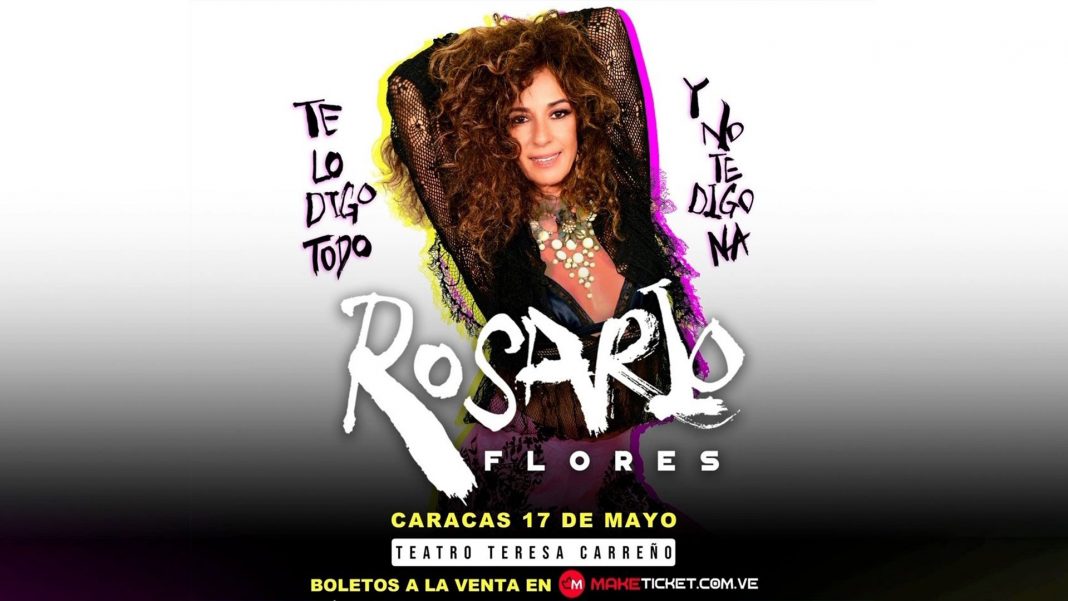 Rosario Flores regresa a Venezuela en mayo
