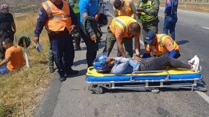 Ciclista Murió arrollado en el Túnel La cabrera dos lesionados en la ARC