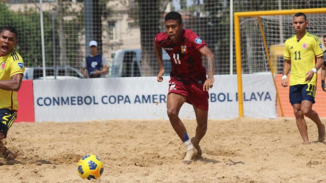Colombia elimina a Venezuela de la Copa América de Fútbol de Playa 2023