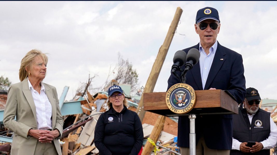 Joe Biden tornados