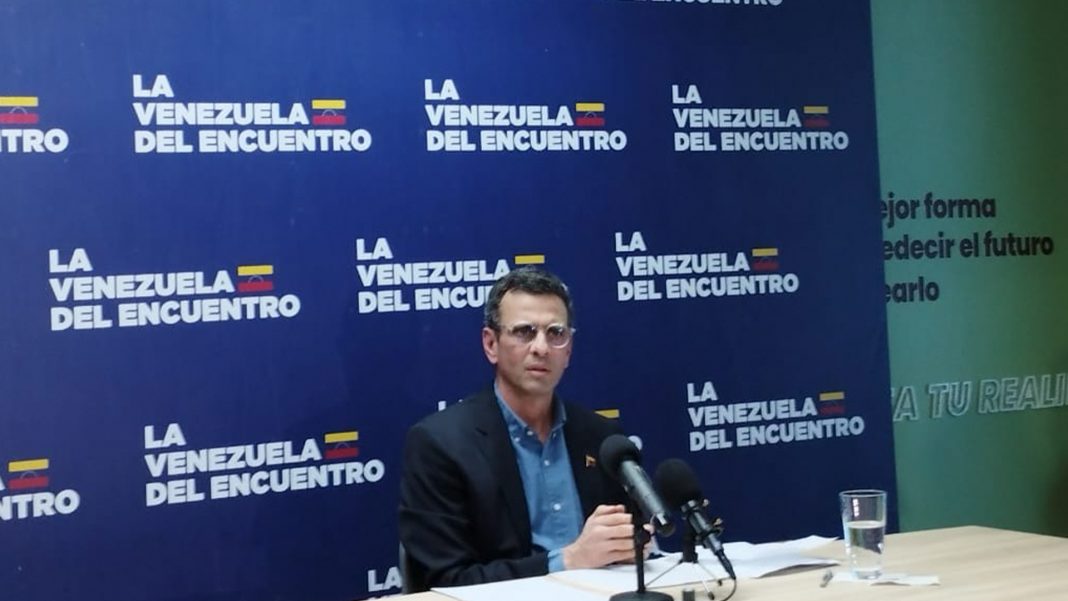 Capriles inhabilitación primarias