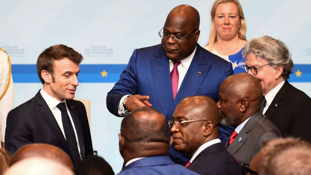 Presidente del Congo reclama a Emmanuel Macron por política hacia África