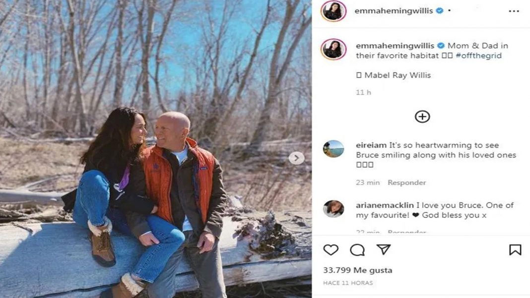 Bruce Willis reaparece en las redes sociales tras conocerse su enfermedad