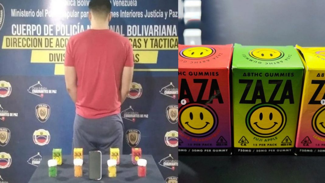 Detenido hombre en Táchira por vender a niños gomitas con droga
