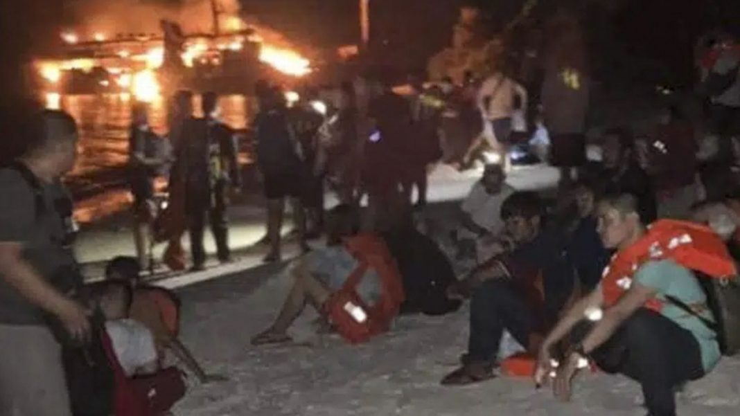 Al menos 31 muertos por incendio en ferry Lady Mary Joy 3 en Filipinas