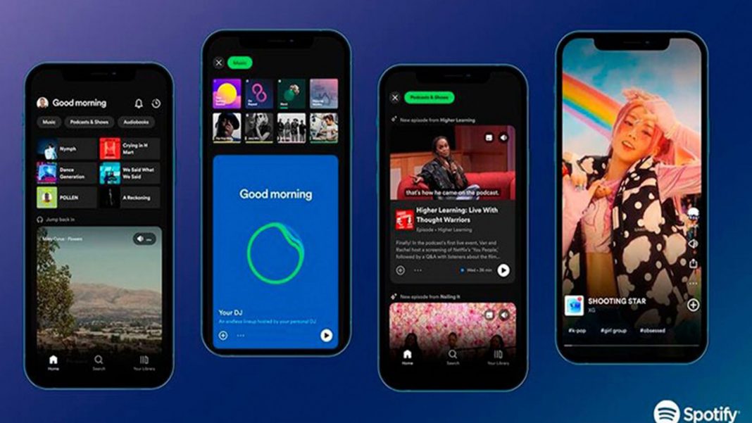 Spotify estrenará nueva interfaz con videos y eventos en vivo