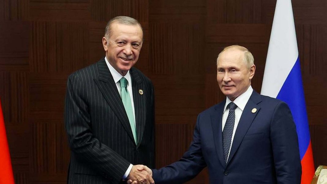 Líderes de Rusia y Türkiye entablan conversación telefónica