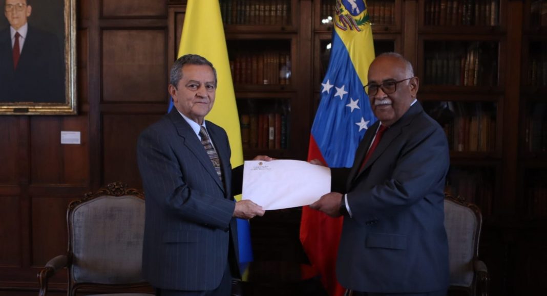 Venezuela Colombia cartas credenciales