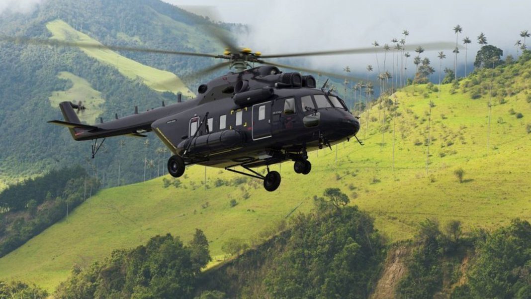 helicóptero Colombia