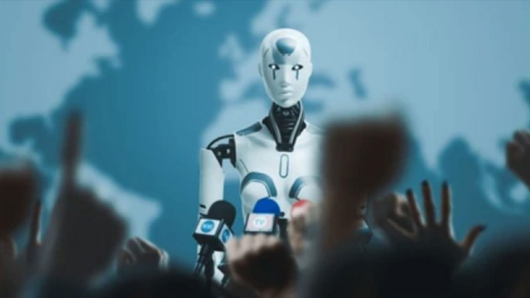 Robots humanoides interactuarán con periodistas en cumbre de IA