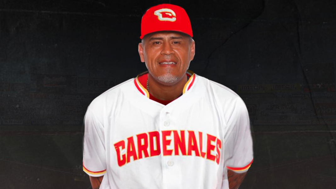 Cardenales Mánager Henry Blanco