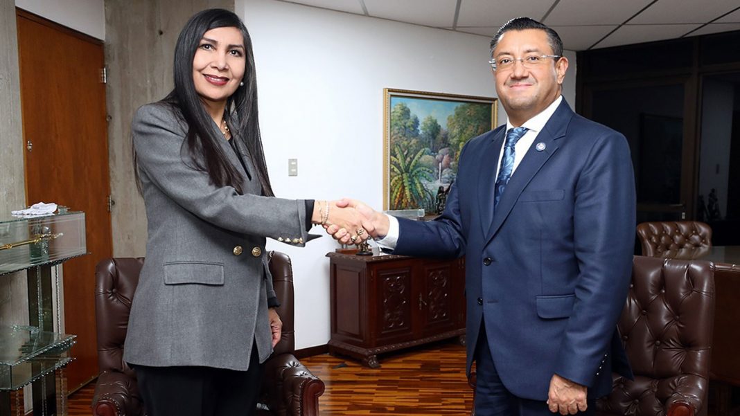 presidenta TSJ homólogo ecuatoriano