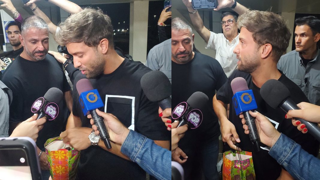 Pablo Alborán llegó a Venezuela