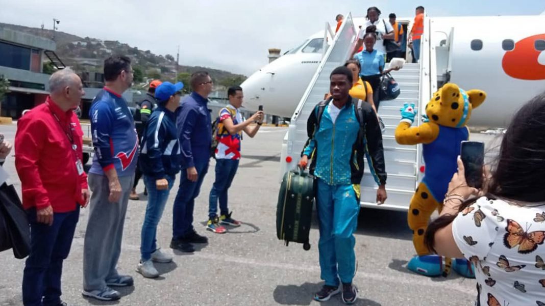 Llegan las primeras delegaciones a Venezuela para los Juegos del ALBA
