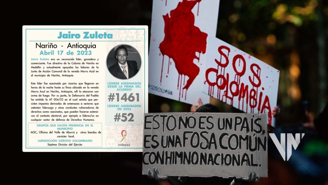 Antioquia Líderes Sociales Colombia