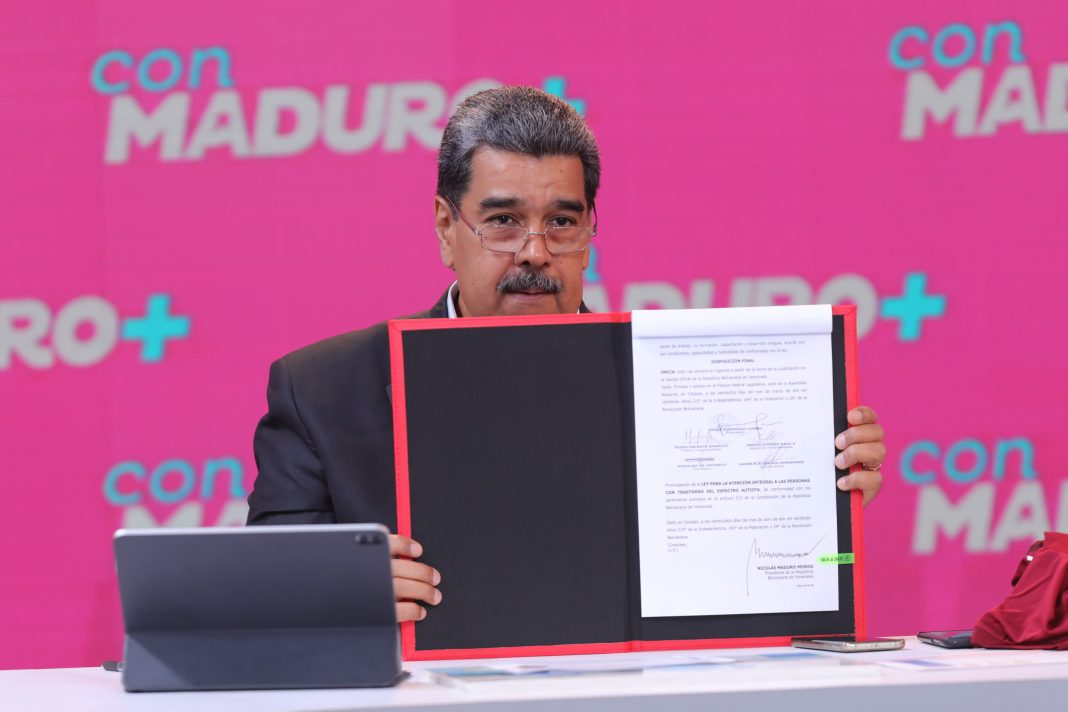 Maduro Ley Autismo
