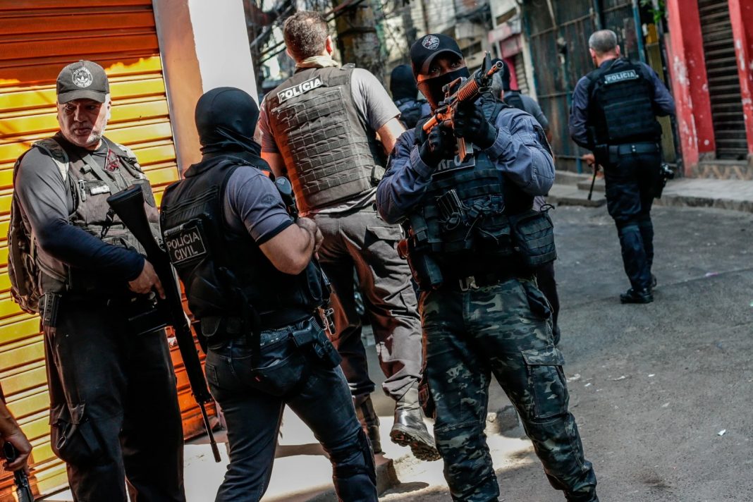 operativo policial en Brasil