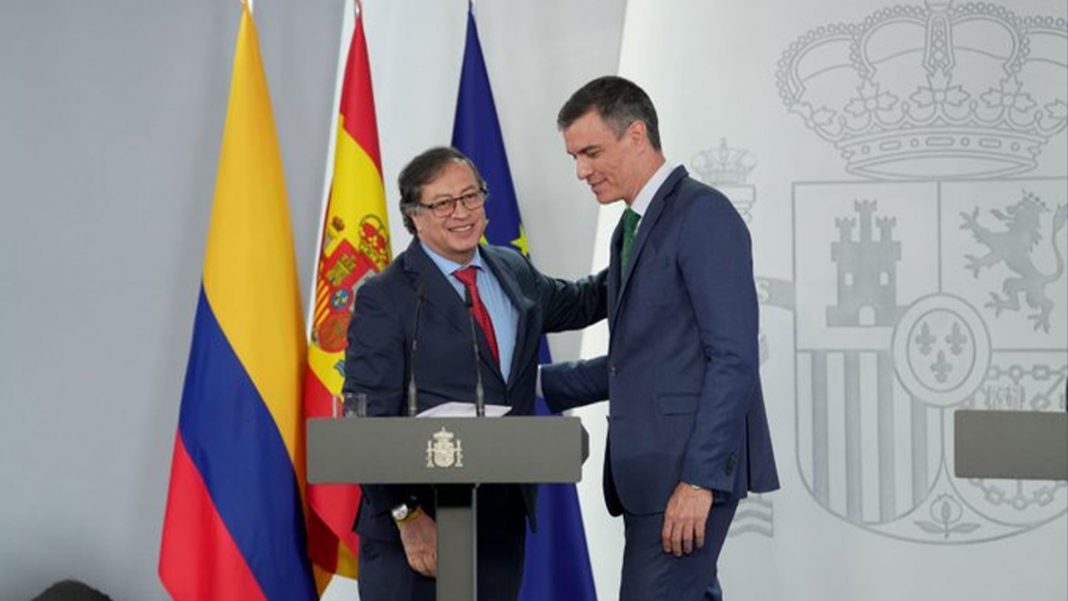 España proceso paz Colombia