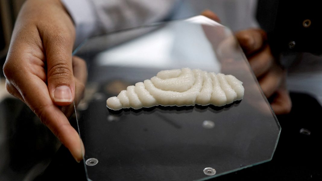 Crean primer filete de pescado con impresión 3D