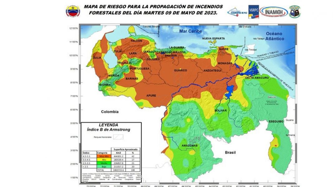 INAMEH nubosidad fragmentada país