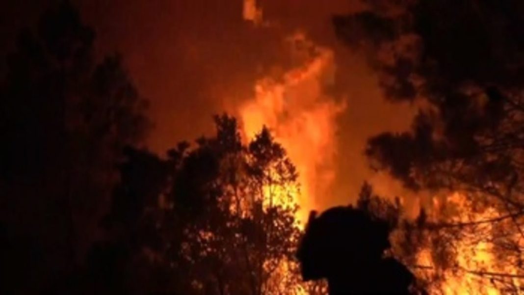 incendio forestal España