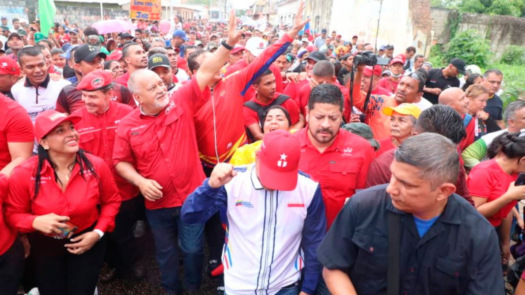 Diosdado Cabello PSUV Guárico contienda electoral