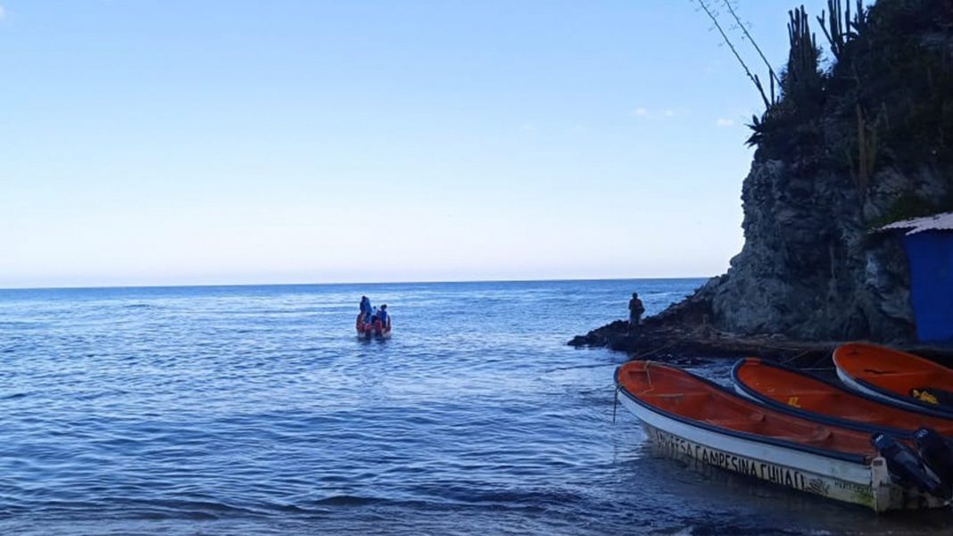búsqueda pescadores en Choroní