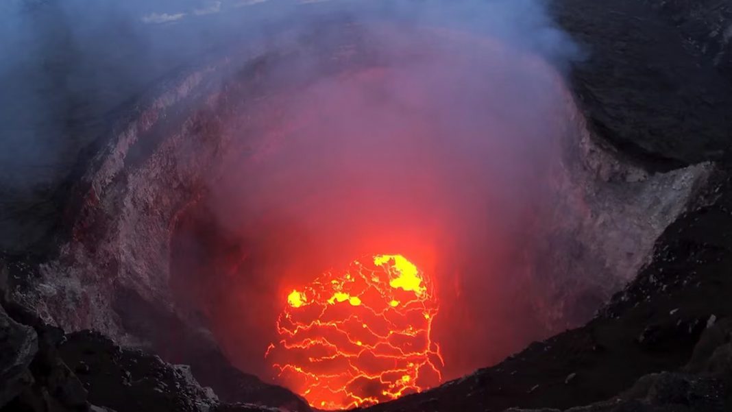 volcán Kilauea erupción volcán