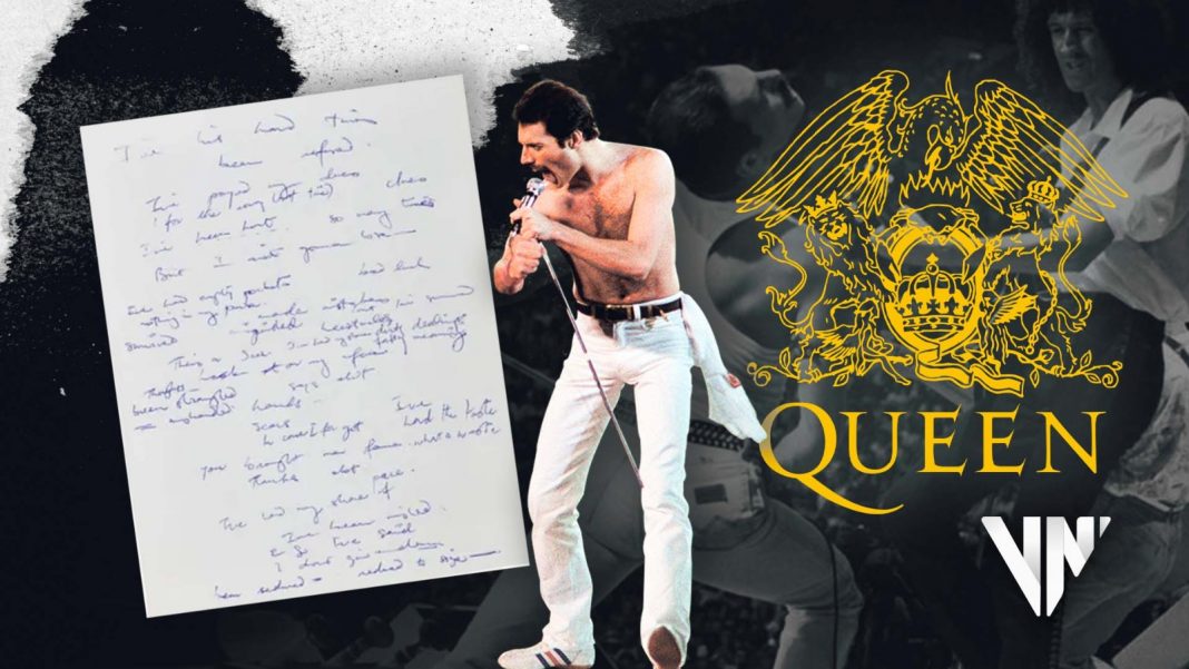 Bohemian Rhapsody Manuscrito