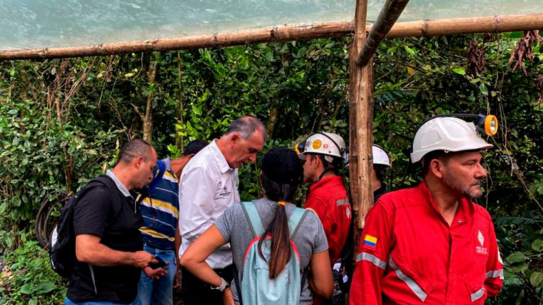 mineros atrapados accidente Colombia