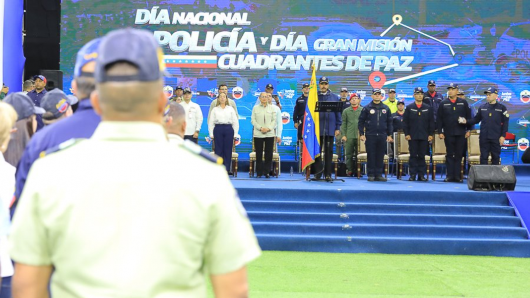 Maduro policías